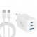 YL 2세대 미니 GaN 65W PD PPS QC4.0 플러스 3포트 멀티 USB-A C타입 초고속 충전기 어댑터