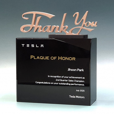 크리스탈상패 R-2504 #2