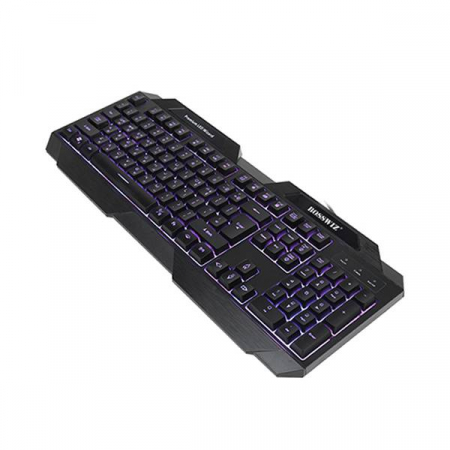 보스위즈 BOS-K9 3색 LED 게이밍 멤브레인 유선 키보드 USB 전원 #2