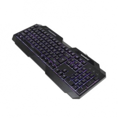 보스위즈 BOS-K9 3색 LED 게이밍 멤브레인 유선 키보드 USB 전원