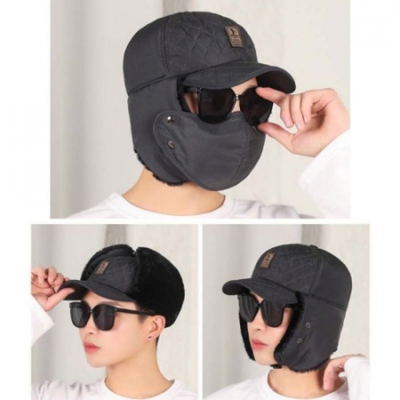 윈터리에 올커버 방한 인조퍼 귀달이 마스크 모자 #2