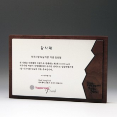 감사 위촉 공로 고급패 E5161