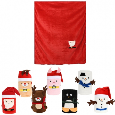 크리스마스 담요 캐릭터담요 산타 눈사람 담요 블랭킷 #2