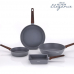 작은이미지: 쉬젤 올뉴엘레강스 IH프라이팬4종세트 #3