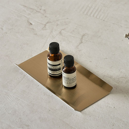 메탈 골드 소품 펜 트레이 #2