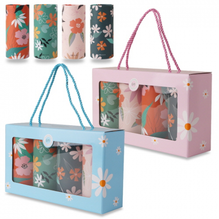 에버센스 플라워 휴대용 캔티슈 4p 선물세트 #2