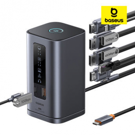 베이스어스 도킹스테이션 11in1 멀티 허브 맥OS #2