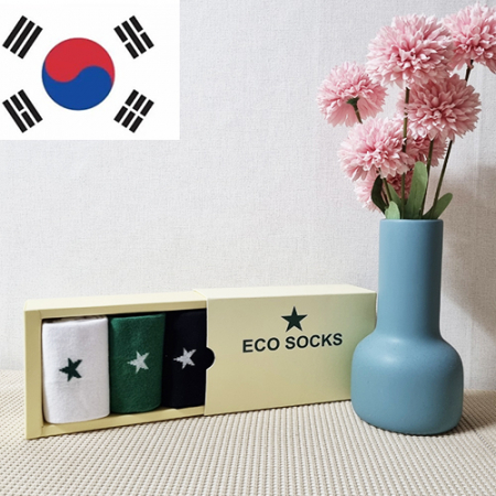 국내 제조 프리미엄 코마사 EcoSocks 고급케이스 3족세트 #2