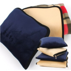 심플 담요 파우치 가방 모포 다용도 여행