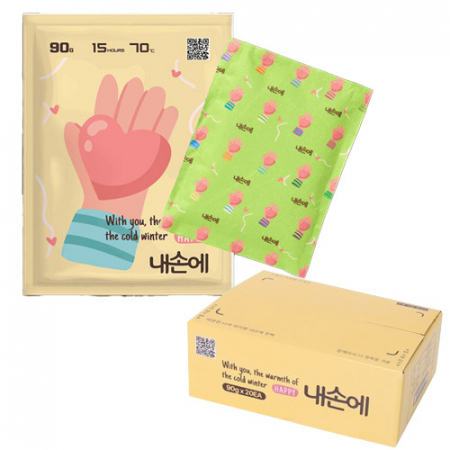 마하 하트 중형 핫팩 포켓형 90g / 120개 1박스 단위 #3