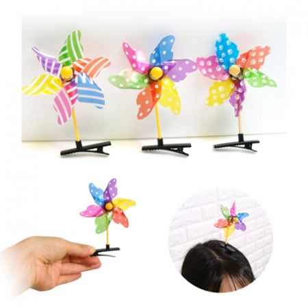 [바람개비 머리핀] 헤어핀/집게핀 #2