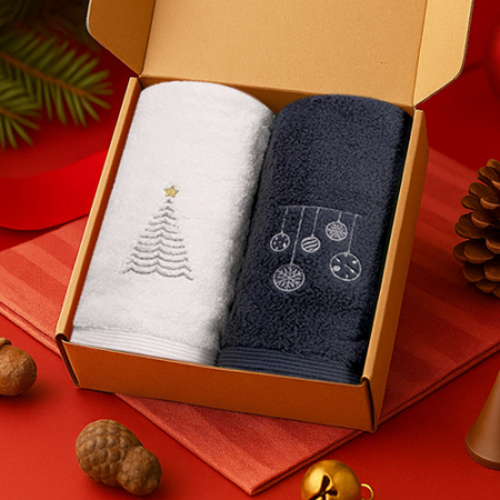 송월 크리스마스 징글벨 2매 선물세트(크라프트+띠지) #4