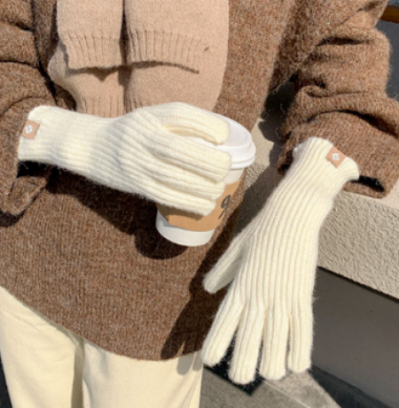 고품질 핑거홀 장갑 니트장갑 #2