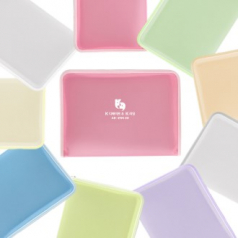 파스텔 지퍼화일 3cm/실크인쇄