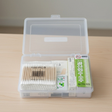 휴대용 투명케이스+알뜰 구급키트 6종 #2