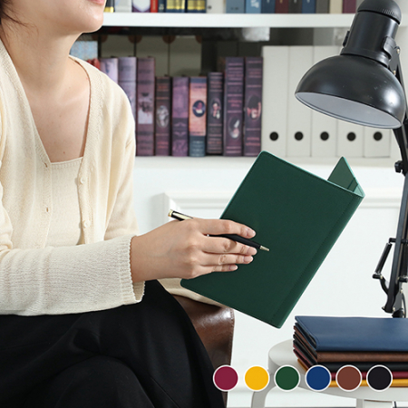 클래식 레더 A5메모패드 기본형 (크라프트 케이스 포함) 1P #4