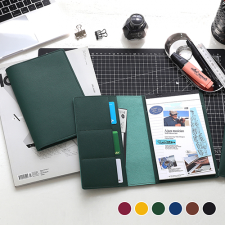 클래식 레더 A5메모패드 기본형 (크라프트 케이스 포함) 1P #2