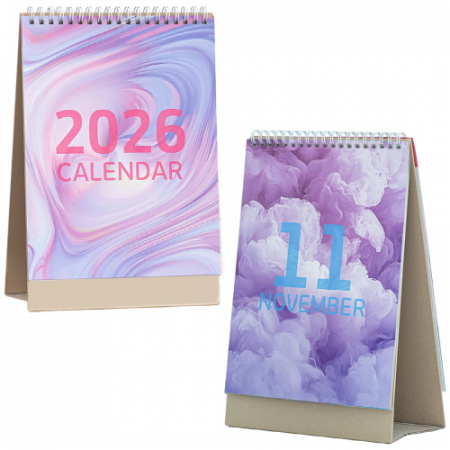 2026년 컬러팝과 그라데이션 탁상달력 캘린더 #9