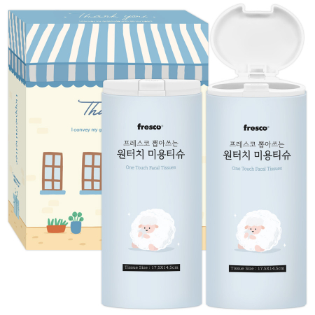 프레스코 뽑아쓰는 원터치 티슈세트3호(2종) #2
