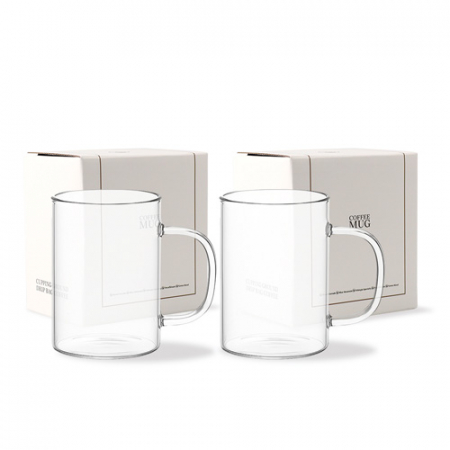 커핑그라운드 드립백커피 내열유리 머그 선물세트 500ml 12P #4