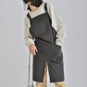 앞트임 바리스타 공방 데님 방수 앞치마 O067