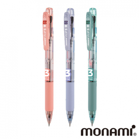 모나미 플립 3색 볼펜 0.5(다색볼펜) #2