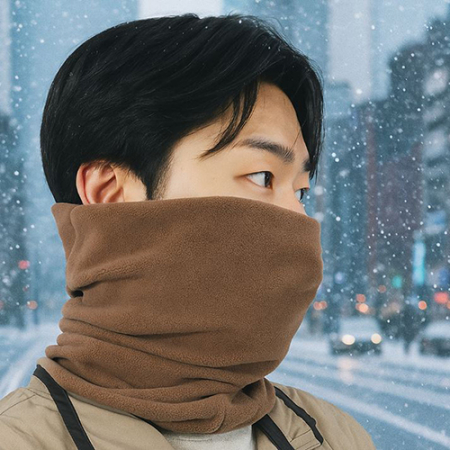 따숨 터틀 트위스트 넥워머 방한 목토시 멀티스카프 남녀공용 #2