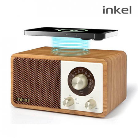 인켈 15W 고속무선충전 블루투스스피커 라디오 ANALOGUE #2