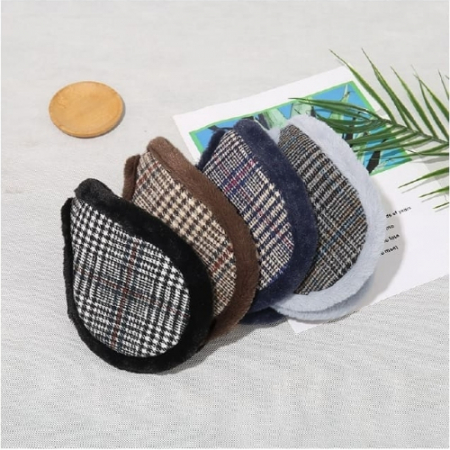 마하 밴드 체크 귀마개 #3