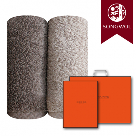 송월타올 헤링본 180g (30수/40*80cm) 2매입 선물세트(박스+쇼핑백 포함) #2