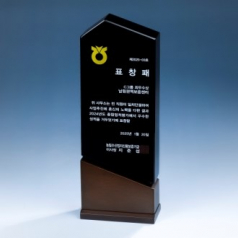 핸디형 우드크리스탈 상패 K2026) 114-1