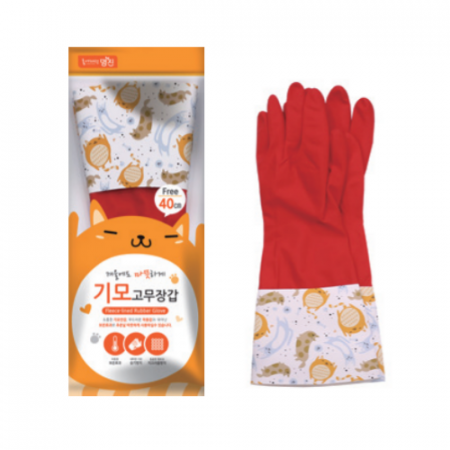 손이 따뜻한 기모 고무장갑 #2