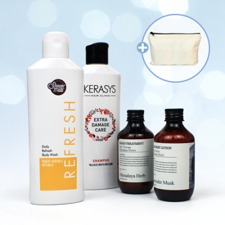 애경 캐라시스 샴푸+바디워시+Nard 트리트먼트+바디로션 #3