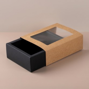인기박스 믹스매치 투명창 슬라이드 선물상자 K / B(가로  8~30cm)