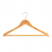 작은이미지: 논슬립 나무 원목 옷걸이 양복 매장 옷걸이 #2