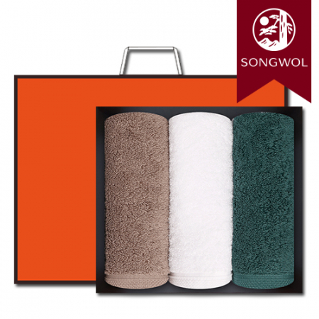 송월타올 포인트 200g (40수/40*90cm) 3매입 선물세트(박스+쇼핑백 포함) #2