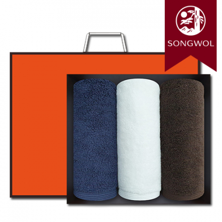 송월타올 블랑 190g (30수/40*80cm) 3매입 선물세트(박스+쇼핑백 포함) #2