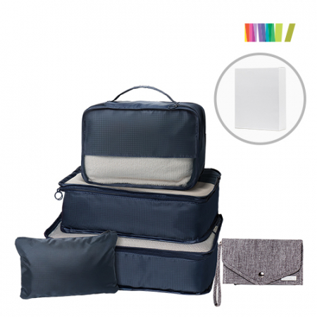 (여행용 4종파우치+여권파우치)세트 #2