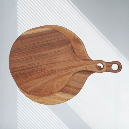 헤리티지홈 수아르 원형 핸들 도마 PS0012 #2