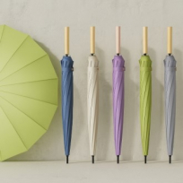 온스 클래식 파스텔 16살대 일자형 손잡이 베이직 장우산 LUM8