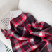 작은이미지: 폴라폴리스 체크 휴대용 무릎담요 #7