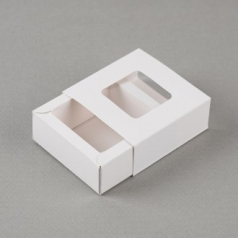 인기박스 슬라이드 종이박스 화이트 가로8~