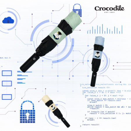 크로커다일 3단 알리미 리버스 거꾸로 암막 완전 자동 우산 #3