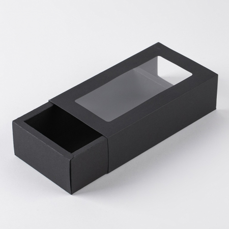 인기박스 슬라이드 종이박스 블랙 가로22~ #2
