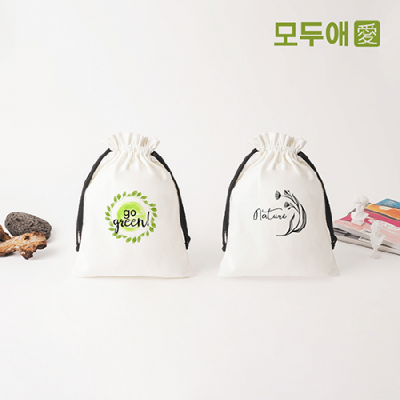 모두애 컬러인쇄 코튼 더스트백 #3