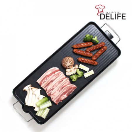 [디라이프] 75cm 메가 와이드 전기그릴 (손잡이포함) #2