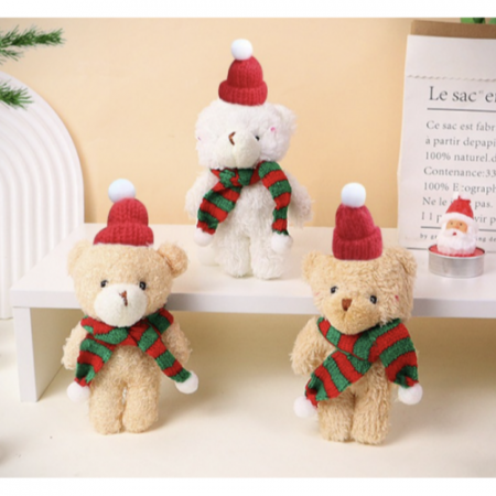 크리스마스키링 트리오너먼트 곰돌이키링 열쇠고리 #2