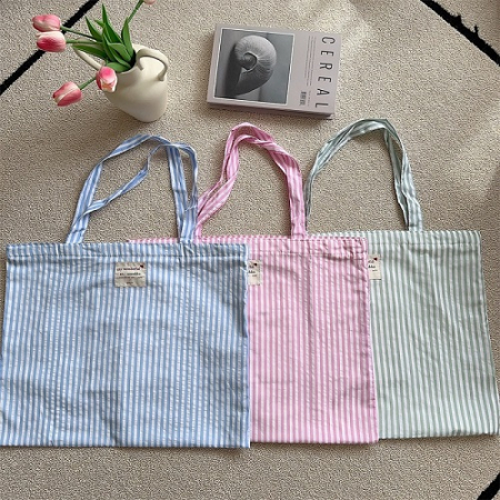 스트라이프 데일리 캔버스백 #2