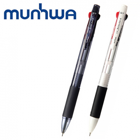 (국산)문화LV2색볼펜에스(0.7) #3