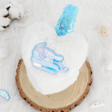 산리오 스팽글 하트 접이식 귀마개 #2